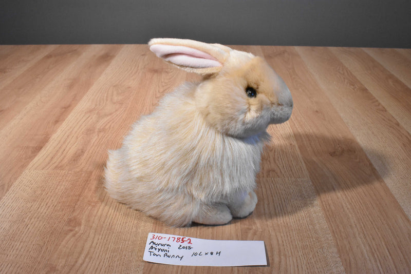 Aurora Miyoni Tan Angora Bunny Rabbit 2018 Beanbag lush