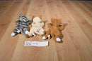 Ty Beanie Babies 4 Cats Scat Prance Nip Snip 1 Mouse Tiptoe Plush