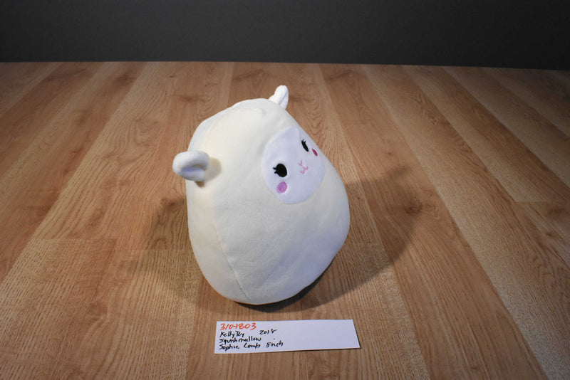 Kelly Toy Squishmallow Sophie the Beige and White Lamb 2018 Plush