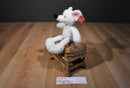 Gund Brie White Mouse Beanbag Plush