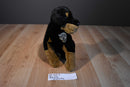 Dan Dee Collectors Choice Rottweiler Black and Brown Dog Plush