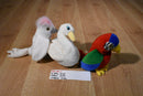 Ty Beanies Babies 4 Birds Kuku Jabber Goddess Flashy Beanbag Plush