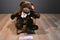 Ty Classic Crockett the Brown Teddy Bear 2003 Beanbag Plush