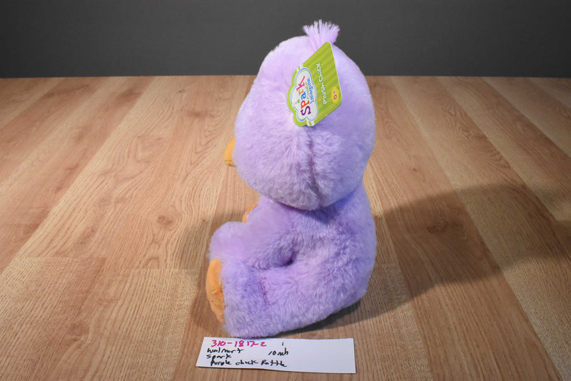 Walmart Spark Create Imagine Purple and Orange Chick Rattle Plush