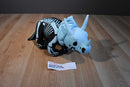 Adventure Planet Skeledons Blue Triceratops Plush