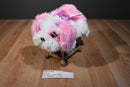 Aurora Super Flopsies Maddy Pink and White Fat Shih Tzu Beanbag Plush OF 1800