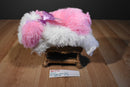 Aurora Super Flopsies Maddy Pink and White Fat Shih Tzu Beanbag Plush OF 1800