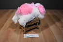 Aurora Super Flopsies Maddy Pink and White Fat Shih Tzu Beanbag Plush OF 1800