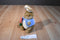 Eden Peter Rabbit 1989 Plush With a Carrot