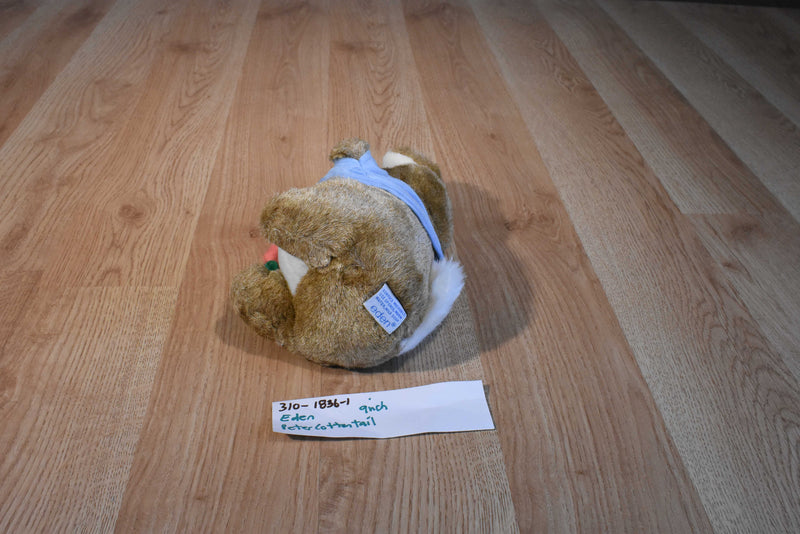 Eden Peter Rabbit 1989 Plush With a Carrot