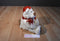 First & Main Jethro Bear Beanbag Plush With a Candy Cane