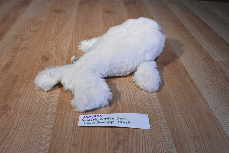 Wildlife Artists White Harp Seal Pup 2012 Beanbag Plush