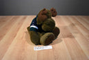 Wishpets Mr. Chocolate Moose in Snowman Christmas Sweater 1999 Plush