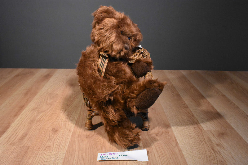 Russ Beresford Brown Teddy Bear Beanbag Plush