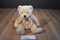 Ty Classic Gloria Gold Angel Bear 2003 Beanbag Plush