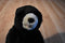 A & A Fancy Zoo Black Bear Beanbag Plush