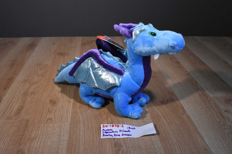 Aurora Legendary Friends Roaring Blue Dragon Plush