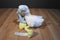 Aurora Baby Special Delivery Stork With Teddy Bear Boy Beanbag Plush