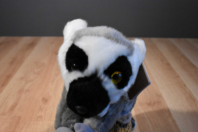 Aurora Miyoni Ring Tailed Lemur Beanbag Plush