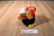 Hugfun Black, Brown, Red and White Chicken Plush