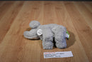 Manhattan Voyagers Gray Elephant With Green Heart 2017 Beanbag Plush