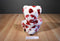The Petting Zoo Valentines White Bear With Red Lips 1994 Beanbag Plush