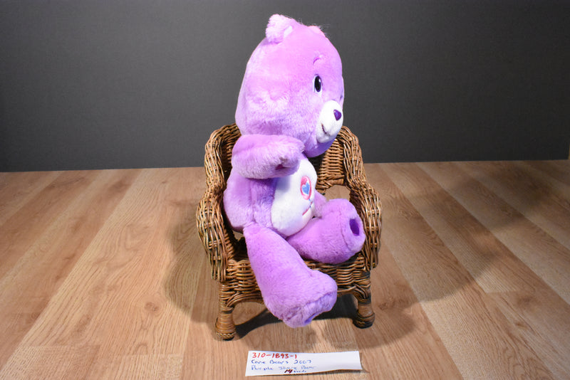 Play Along Care Bears Purple Share Bear 2007 Plush
