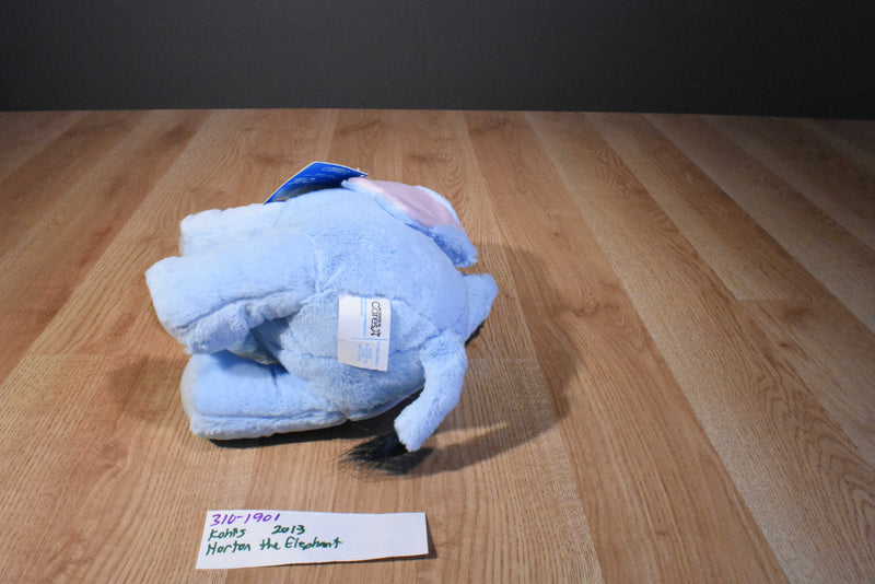 Kohl's Dr. Seuss Horton Hears a Who Blue Elephant 2013 Plush