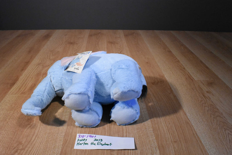 Kohl's Dr. Seuss Horton Hears a Who Blue Elephant 2013 Plush