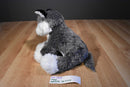 Jaag Gray and White Husky/Malamute Puppy Dog 2013 Beanbag Plush