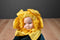 Anne Geddes Daffodil Baby Beanbag Plush