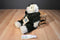 Boyd's Bears Cleo P. Pussytoes the White Cat in Green Romper 1997 Beanbag Plush