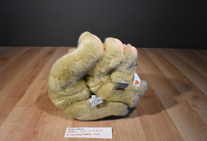 Dakin Three Cherished Teddies 1994 Plush