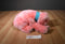 Toy Factory Pink and White Bear Plush