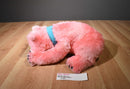 Toy Factory Pink and White Bear Plush