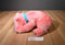 Toy Factory Pink and White Bear Plush
