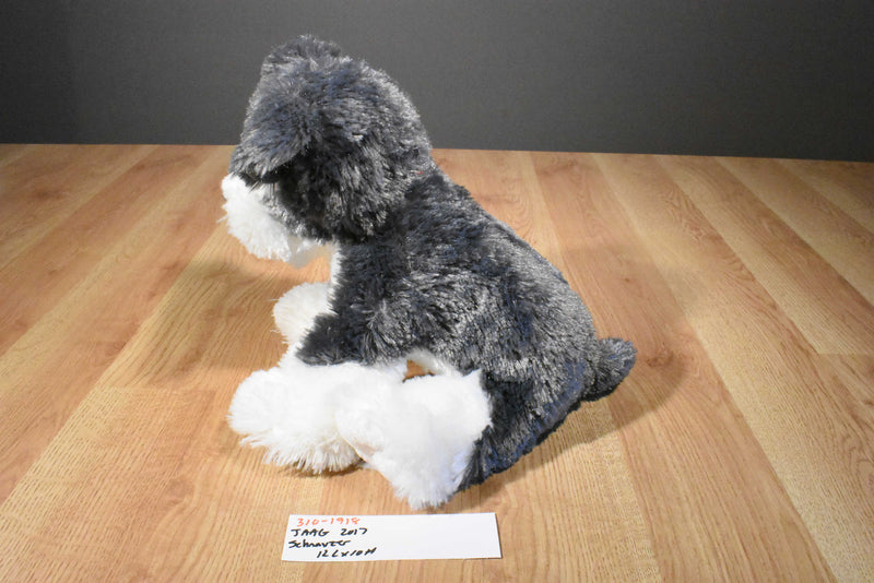 Jaag Gray and White Schnauzer 2017 Beanbag Plush