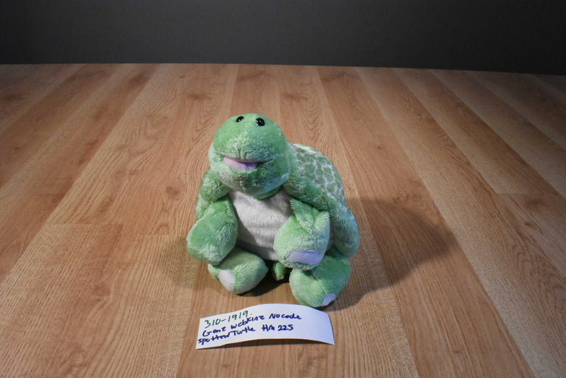 Ganz Webkinz Green and White Spotted Turtle Beanbag Plush HM220 No Code