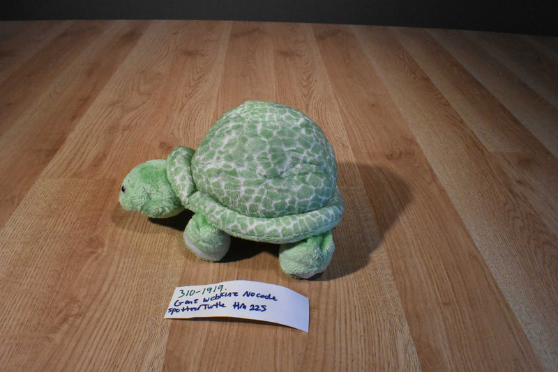 Ganz Webkinz Green and White Spotted Turtle Beanbag Plush HM220 No Code