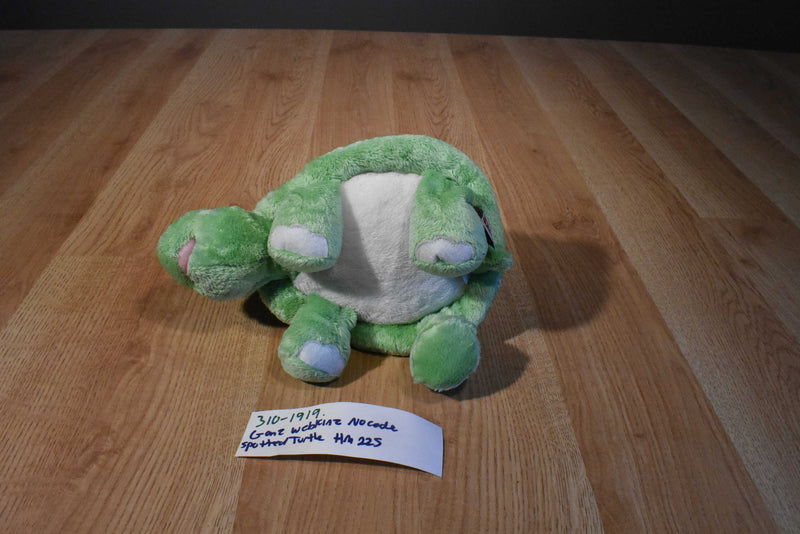 Ganz Webkinz Green and White Spotted Turtle Beanbag Plush HM220 No Code