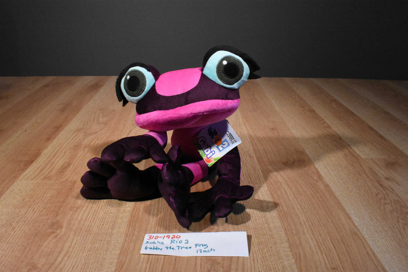 Kohl's Cares Rio Gabi the Purple and Pink Tree Frog 2014 Plush