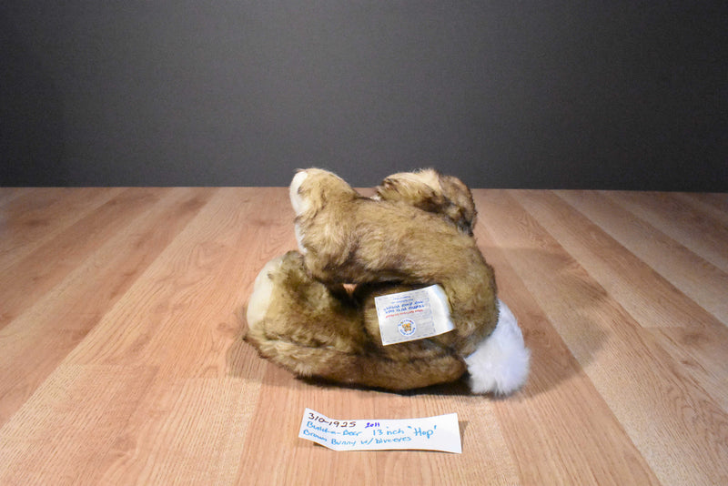 Build a Bear EB the Brown Easter Bunny 2011 Plush With Blue Eyes