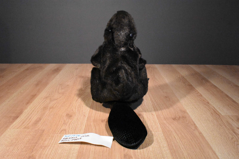 Folkmanis Brown and Black Beaver Hand Puppet