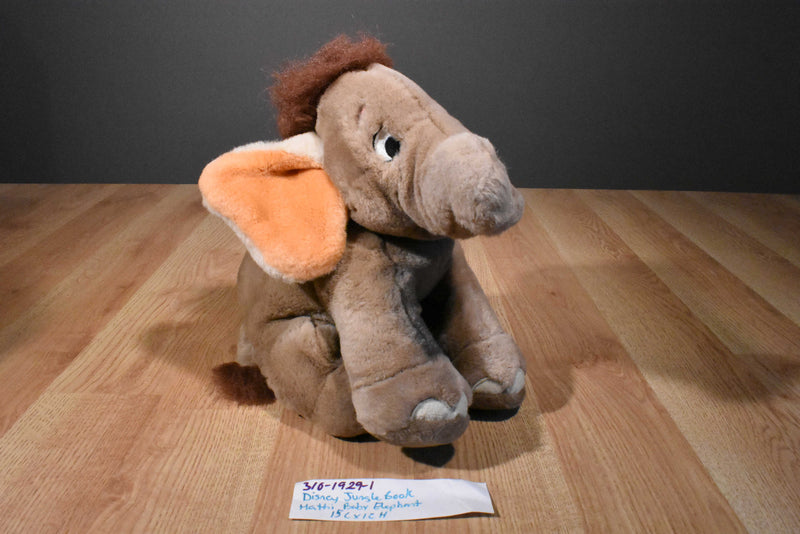 Disney Store Jungle Book 2 Hathi the Baby Elephant Beanbag Plush