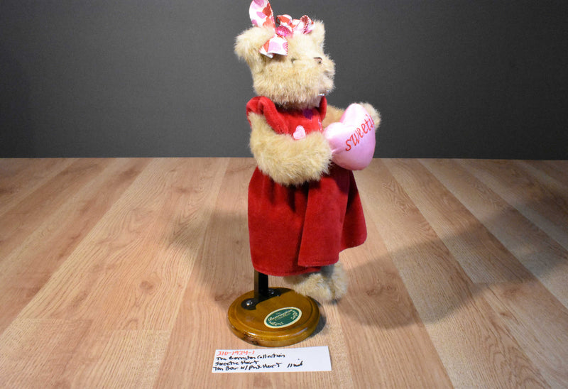 The Beaarington Collection Sweetie Bear Jointed Tan Bear Beanbag Plush