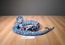 Adventure Planet Blue Red Black Python Plush