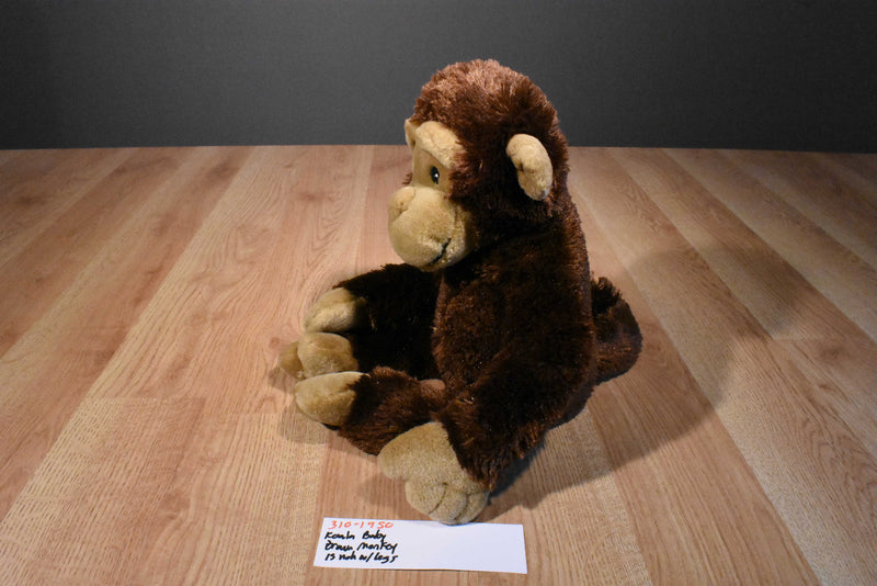 Koala Baby Brown Monkey Beanbag Plush