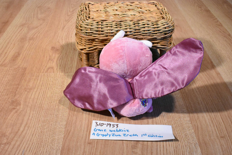 Ganz Webkinz Zreth a Giggly Zum Pink Bug Beanbag Plush First Edition No Code