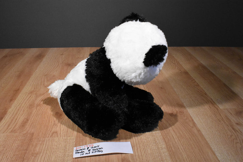 Aurora Floppy Black and White Panda Plush