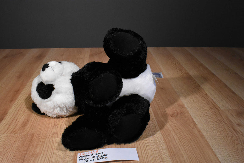 Aurora Floppy Black and White Panda Plush